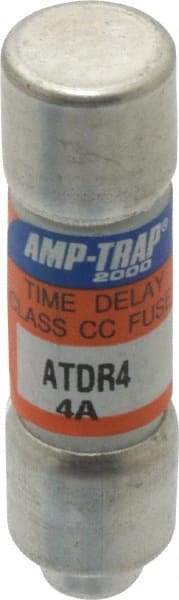 Ferraz Shawmut - 300 VDC, 600 VAC, 4 Amp, Time Delay General Purpose Fuse - Clip Mount, 1-1/2" OAL, 100 at DC, 200 at AC kA Rating, 13/32" Diam - Americas Industrial Supply