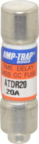 Ferraz Shawmut - 300 VDC, 600 VAC, 20 Amp, Time Delay General Purpose Fuse - Clip Mount, 1-1/2" OAL, 100 at DC, 200 at AC kA Rating, 13/32" Diam - Americas Industrial Supply