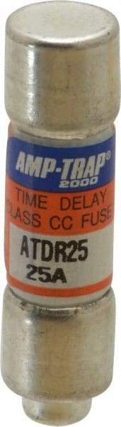 Ferraz Shawmut - 300 VDC, 600 VAC, 25 Amp, Time Delay General Purpose Fuse - Clip Mount, 1-1/2" OAL, 100 at DC, 200 at AC kA Rating, 13/32" Diam - Americas Industrial Supply