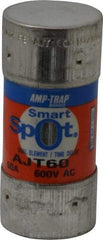 Ferraz Shawmut - 500 VDC, 600 VAC, 60 Amp, Time Delay General Purpose Fuse - Clip Mount, 2-3/8" OAL, 100 at DC, 200 at AC, 300 (Self-Certified) kA Rating, 1-1/16" Diam - Americas Industrial Supply