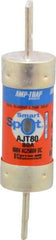 Ferraz Shawmut - 500 VDC, 600 VAC, 80 Amp, Time Delay General Purpose Fuse - Clip Mount, 4-5/8" OAL, 100 at DC, 200 at AC, 300 (Self-Certified) kA Rating, 1-1/16" Diam - Americas Industrial Supply