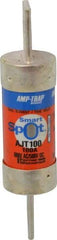Ferraz Shawmut - 500 VDC, 600 VAC, 100 Amp, Time Delay General Purpose Fuse - Clip Mount, 4-5/8" OAL, 100 at DC, 200 at AC, 300 (Self-Certified) kA Rating, 1-1/16" Diam - Americas Industrial Supply
