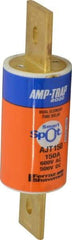 Ferraz Shawmut - 500 VDC, 600 VAC, 150 Amp, Time Delay General Purpose Fuse - Clip Mount, 5-3/4" OAL, 100 at DC, 200 at AC, 300 (Self-Certified) kA Rating, 1-5/8" Diam - Americas Industrial Supply