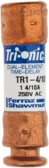 Ferraz Shawmut - 250 VAC/VDC, 1.4 Amp, Time Delay General Purpose Fuse - Clip Mount, 50.8mm OAL, 20 at DC, 200 at AC kA Rating, 9/16" Diam - Americas Industrial Supply