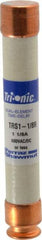 Ferraz Shawmut - 600 VAC/VDC, 1.13 Amp, Time Delay General Purpose Fuse - Clip Mount, 127mm OAL, 20 at DC, 200 at AC kA Rating, 13/16" Diam - Americas Industrial Supply