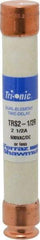 Ferraz Shawmut - 600 VAC/VDC, 2.5 Amp, Time Delay General Purpose Fuse - Clip Mount, 127mm OAL, 20 at DC, 200 at AC kA Rating, 13/16" Diam - Americas Industrial Supply