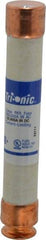 Ferraz Shawmut - 600 VAC/VDC, 4.5 Amp, Time Delay General Purpose Fuse - Clip Mount, 127mm OAL, 20 at DC, 200 at AC kA Rating, 13/16" Diam - Americas Industrial Supply