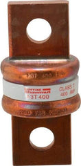 Ferraz Shawmut - 160 VDC, 300 VAC, 400 Amp, Fast-Acting General Purpose Fuse - Bolt-on Mount, 2-3/4" OAL, 200 at AC, 50 at DC kA Rating, 1-21/64" Diam - Americas Industrial Supply