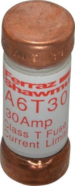 Ferraz Shawmut - 300 VDC, 600 VAC, 30 Amp, Fast-Acting General Purpose Fuse - Clip Mount, 1-1/2" OAL, 100 at DC, 200 at AC kA Rating, 9/16" Diam - Americas Industrial Supply