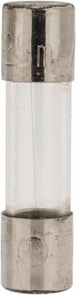 Ferraz Shawmut - 250 VAC, 0.13 Amp, Fast-Acting Miniature Glass Fuse - Clip Mount, 20mm OAL, 5mm Diam - Americas Industrial Supply