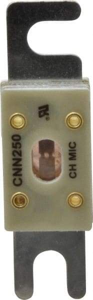 Ferraz Shawmut - 250 Amp Visible Link Flat Forklift & Truck Fuse - 125VAC, 48VDC, 3.18" Long x 0.75" Wide, Littelfuse CNN250, Bussman ANN250, Ferraz Shawmut CNN250 - Americas Industrial Supply