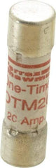 Ferraz Shawmut - 250 VAC, 20 Amp, Fast-Acting General Purpose Fuse - Clip Mount, 1-1/2" OAL, 10 at AC kA Rating, 13/32" Diam - Americas Industrial Supply