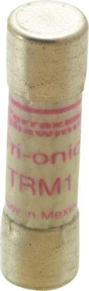 Ferraz Shawmut - 250 VAC, 1 Amp, Time Delay General Purpose Fuse - Clip Mount, 1-1/2" OAL, 10 at AC kA Rating, 13/32" Diam - Americas Industrial Supply