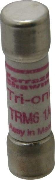 Ferraz Shawmut - 250 VAC, 6.25 Amp, Time Delay General Purpose Fuse - Clip Mount, 1-1/2" OAL, 10 at AC kA Rating, 13/32" Diam - Americas Industrial Supply