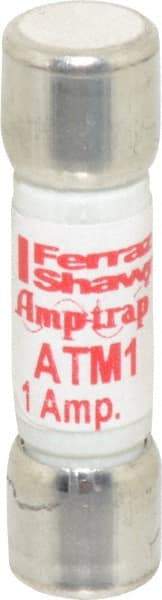 Ferraz Shawmut - 600 VAC/VDC, 1 Amp, Fast-Acting General Purpose Fuse - Clip Mount, 1-1/2" OAL, 100 at AC/DC kA Rating, 13/32" Diam - Americas Industrial Supply