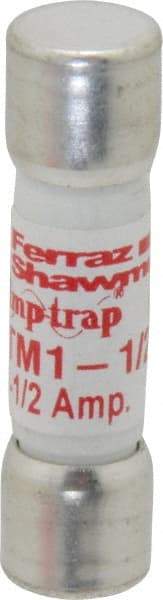 Ferraz Shawmut - 600 VAC/VDC, 1.5 Amp, Fast-Acting General Purpose Fuse - Clip Mount, 1-1/2" OAL, 100 at AC/DC kA Rating, 13/32" Diam - Americas Industrial Supply