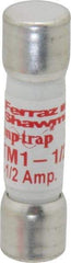 Ferraz Shawmut - 600 VAC/VDC, 1.5 Amp, Fast-Acting General Purpose Fuse - Clip Mount, 1-1/2" OAL, 100 at AC/DC kA Rating, 13/32" Diam - Americas Industrial Supply