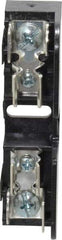 Ferraz Shawmut - Adder Pole, 10 to 14 AWG, 600 VAC/VDC, 30 Amp, DIN Rail Mount, Screw Mount Fuse Block - 13/32 Inch Diameter x 1-1/2 Inch Fuse Length, 3.04 Inch Long x 3/4 Inch Wide x 1.31 Inch High Block - Americas Industrial Supply