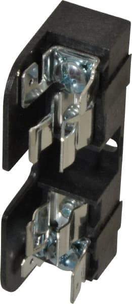 Ferraz Shawmut - 10 to 14 AWG, 600 VAC/VDC, 30 Amp, DIN Rail Mount, Screw Mount Fuse Block - 13/32 Inch Diameter x 1-1/2 Inch Fuse Length, 3.04 Inch Long x 3/4 Inch Wide x 1.31 Inch High Block - Americas Industrial Supply