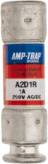 Ferraz Shawmut - 250 VAC/VDC, 1 Amp, Time Delay General Purpose Fuse - Clip Mount, 51mm OAL, 100 at DC, 200 at AC kA Rating, 9/16" Diam - Americas Industrial Supply