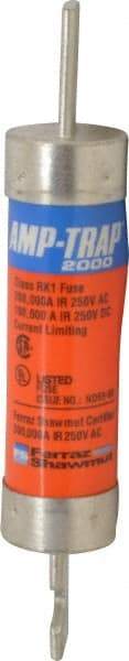 Ferraz Shawmut - 250 VAC/VDC, 100 Amp, Time Delay General Purpose Fuse - Clip Mount, 5-7/8" OAL, 100 at DC, 200 at AC kA Rating, 1-1/16" Diam - Americas Industrial Supply