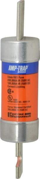 Ferraz Shawmut - 250 VAC/VDC, 150 Amp, Time Delay General Purpose Fuse - Clip Mount, 7-1/8" OAL, 100 at DC, 200 at AC kA Rating, 1-9/16" Diam - Americas Industrial Supply