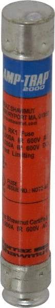 Ferraz Shawmut - 600 VAC/VDC, 10 Amp, Time Delay General Purpose Fuse - Clip Mount, 127mm OAL, 100 at DC, 200 at AC kA Rating, 13/16" Diam - Americas Industrial Supply