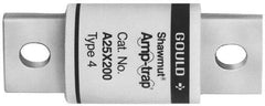 Ferraz Shawmut - 250 VAC, 15 Amp, Fast-Acting Semiconductor/High Speed Fuse - Bolt-on Mount, 2" OAL, 9/16" Diam - Americas Industrial Supply