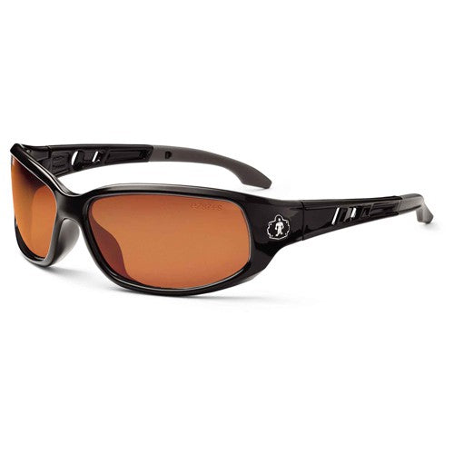 Valkyrie Copper Lens Black Safety Glasses - Americas Industrial Supply