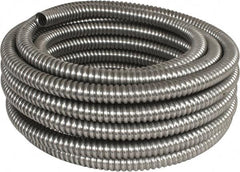 Made in USA - 3/4" Trade Size, 50' Long, Flexible Reduced Wall Flex Conduit - Aluminum - Americas Industrial Supply