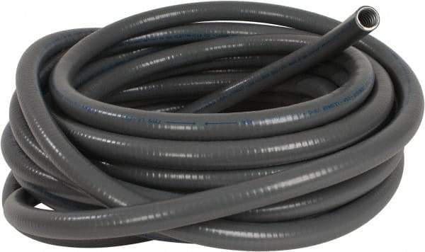 Made in USA - 1/2" Trade Size, 50' Long, Flexible Liquidtight Conduit - Steel - Americas Industrial Supply