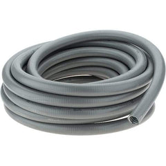 Made in USA - 1" Trade Size, 50' Long, Flexible Liquidtight Conduit - Steel - Americas Industrial Supply