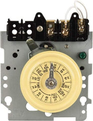 Intermatic - 24 hr Mechanism Only Analog Electromechanical Timer Switch - 12 On/Off per Day, 120 VAC, 60 Hz, - Americas Industrial Supply