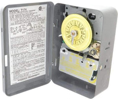 Intermatic - 24 hr Indoor Analog Electromechanical Timer Switch - 12 On/Off per Day, 208 to 277 VAC, 60 Hz, - Americas Industrial Supply