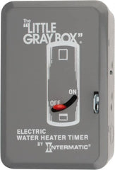 Intermatic - 24 hr Indoor Analog Mechanical Timer Switch - 12 On/Off per Day, 208 to 277 VAC, 60 Hz, - Americas Industrial Supply