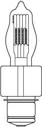 Philips - 750 Watt, 120 Volt, Halogen Miniature & Specialty T7 Lamp - Medium Prefocus Base, 750 to 1599 Equivalent Range, Neutral (3,000 to 3,699), 1-3/8" OAL - Americas Industrial Supply