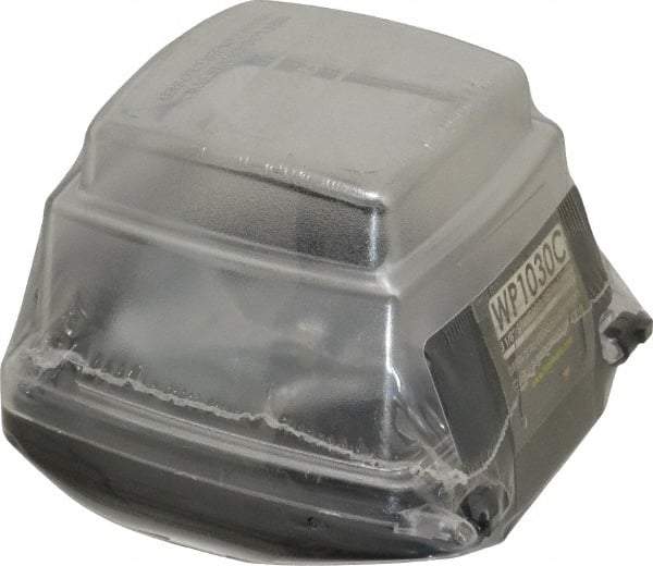 Intermatic - Electrical Outlet Box Polycarbonate Weatherproof Receptacle Cover - Includes (3) Patented Inserts For GFCI/Duplex/Toggle/Round Receptacles, Base Cover Assembly, Gasket, Mounting Screws - Americas Industrial Supply