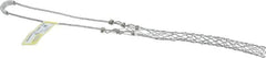 Hubbell Wiring Device-Kellems - 0.73 to 0.85 Inch Cable Diameter, Galvanized Steel, Single Loop Support Grip - 13-3/4 Inch Long, 1,400 Lb. Breaking Strength, 6-3/4 Inch Mesh Length - Americas Industrial Supply