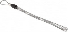 Hubbell Wiring Device-Kellems - Flexible Eye, Single Weave Mesh, Steel Wire Pulling Grip - 10" Mesh, 0.63 to 0.74" Cable Diam - Americas Industrial Supply