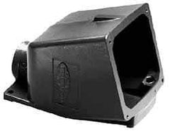 Hubbell Wiring Device-Kellems - 100 Amp, 2 Inch Hub Size, Cast Aluminum Pin and Sleeve Angle Back Box - IP67, 15° Box Angle - Americas Industrial Supply