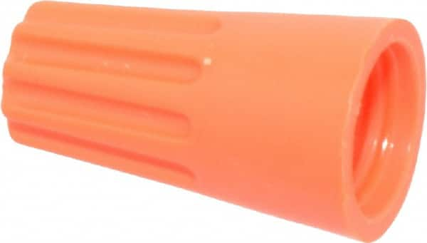 3M - 3, 20 to 2, 14 AWG, 600 Volt, Fire Resistant, Standard Twist on Wire Connector - Orange, 221°F - Americas Industrial Supply