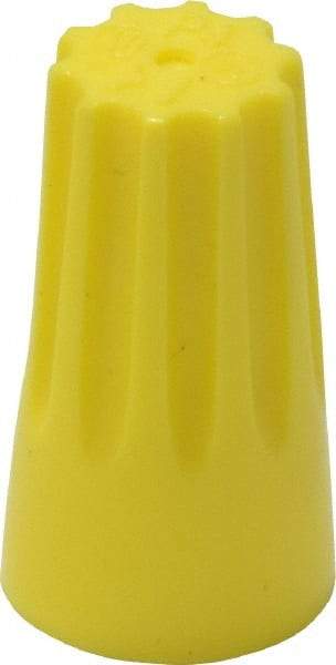 3M - 3, 20 to 2, 12 AWG, 600 Volt, Fire Resistant, Standard Twist on Wire Connector - Yellow, 221°F - Americas Industrial Supply