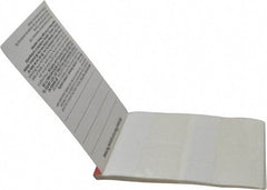 3M - 120 Label, 3/4 Inch Long x 1-3/4 Inch Wide, Write On Book - White Background, Self Laminated - Americas Industrial Supply