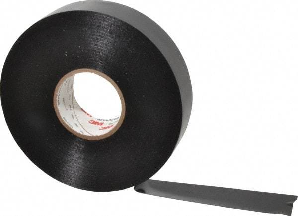 3M - 1" x 100', Black Vinyl Electrical Tape - Series 50, 10 mil Thick, 20 Lb./Inch Tensile Strength - Americas Industrial Supply