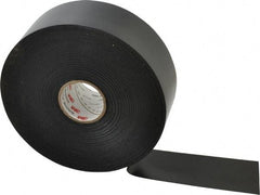 3M - 2" x 100', Black Vinyl Electrical Tape - Series 51, 20 mil Thick, 40 Lb./Inch Tensile Strength - Americas Industrial Supply