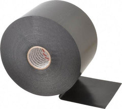 3M - 4" x 100', Black Vinyl Electrical Tape - Series 51, 20 mil Thick, 575 V/mil Dielectric Strength, 40 Lb./Inch Tensile Strength - Americas Industrial Supply