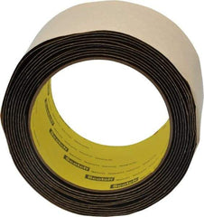 3M - 2-1/2" x 10', Black Vinyl Electrical Tape - Series 6147, 45 mil Thick, 300 V/mil Dielectric Strength, 20 Lb./Inch Tensile Strength - Americas Industrial Supply