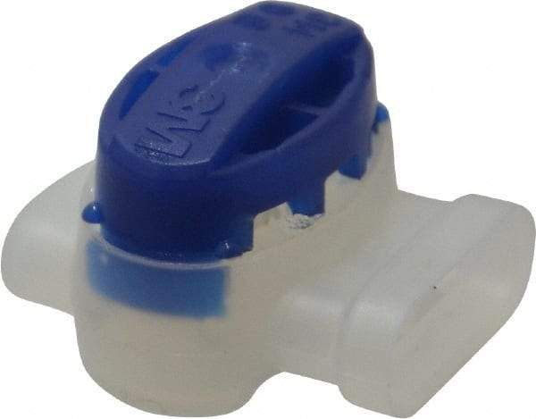 3M - 22 to 14 AWG, Blue, IDC, Tap Quick Splice Connector - 2 to 3 Wires - Americas Industrial Supply