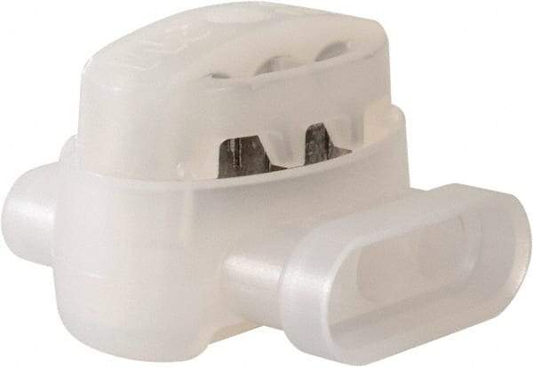 3M - 22 to 14 AWG, White, IDC, Pigtail Quick Splice Connector - 2 to 3 Wires - Americas Industrial Supply