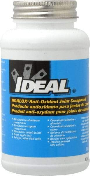 Ideal - 8 Ounce Conduit Antioxidant - Comes in Bottle, Includes Brush Cap - Americas Industrial Supply